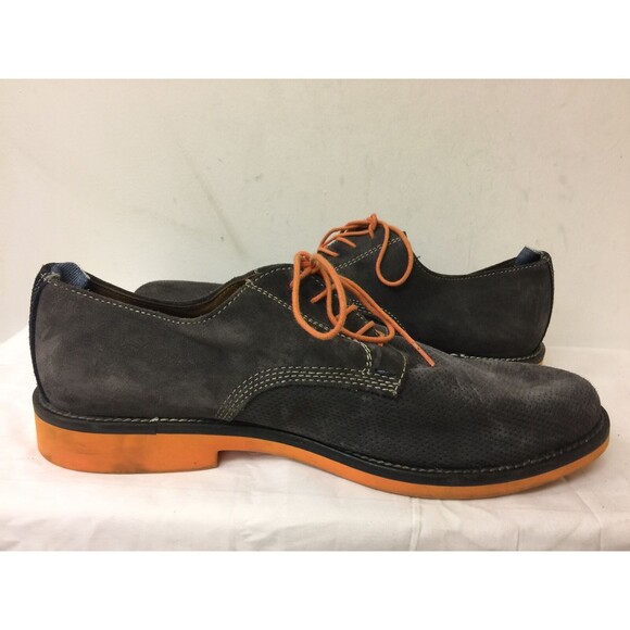 Aldo size 12 Men gray Suede Lace-Up Casual Dress Oxfords shoes main image 8